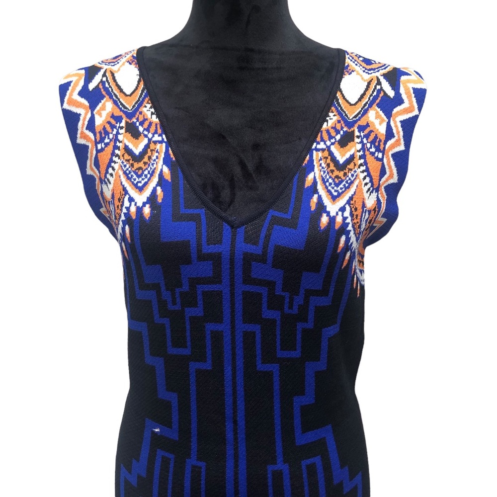 Jealous Tomato Printed Bodycon Dress size Large - Picture 4 of 10